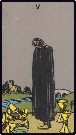 Five of Cups Tarot Meaning
