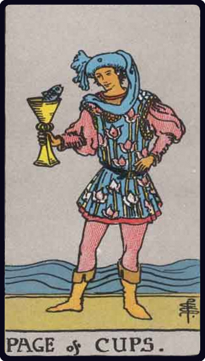 Page of Cups Tarot Meaning