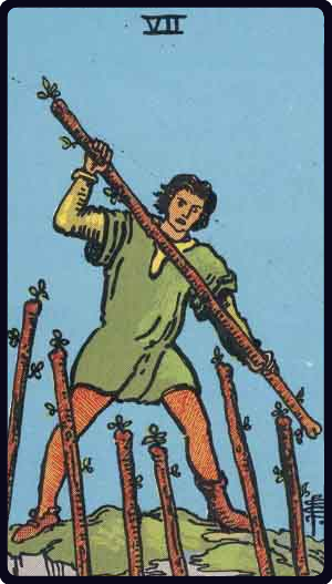 Seven of Swords Tarot Meaning