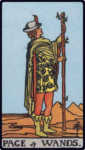 Page of Swords Tarot Meaning